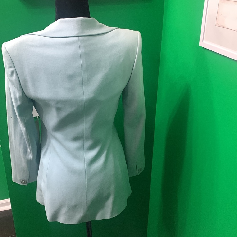 Powder blue blazer - Picture 3 of 5